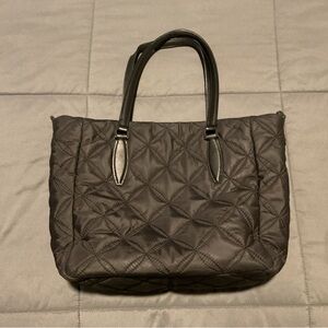 kate spade EUC Quilted Black Tote with Missing Top Strap 😏 No Flaws, No Wear